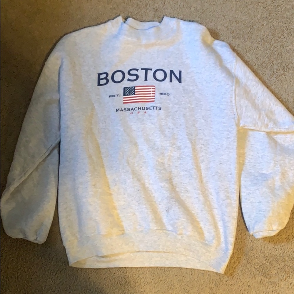 VINTAGE BOSTON CREWNECK